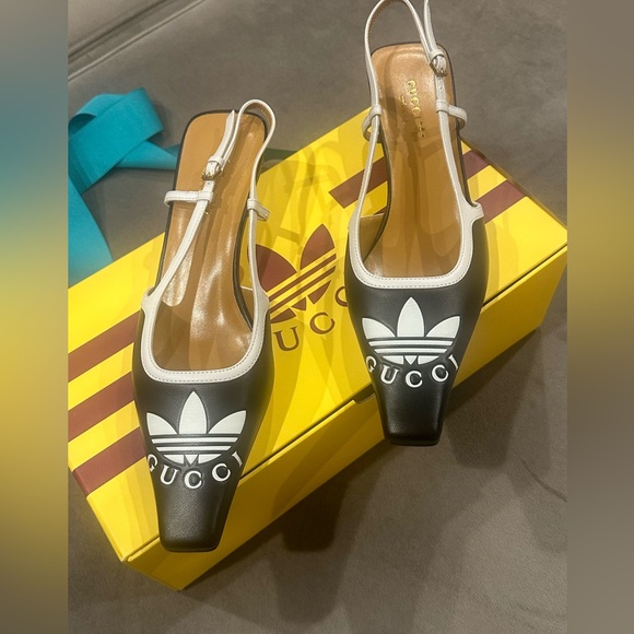 Gucci Adidas Kitten Heels - Picture 1 of 3